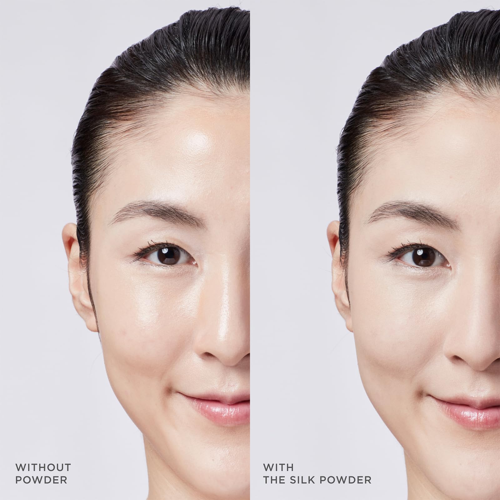 TATCHA Silk Powder packaging and eco-initiative—supports education equality with every purchase.