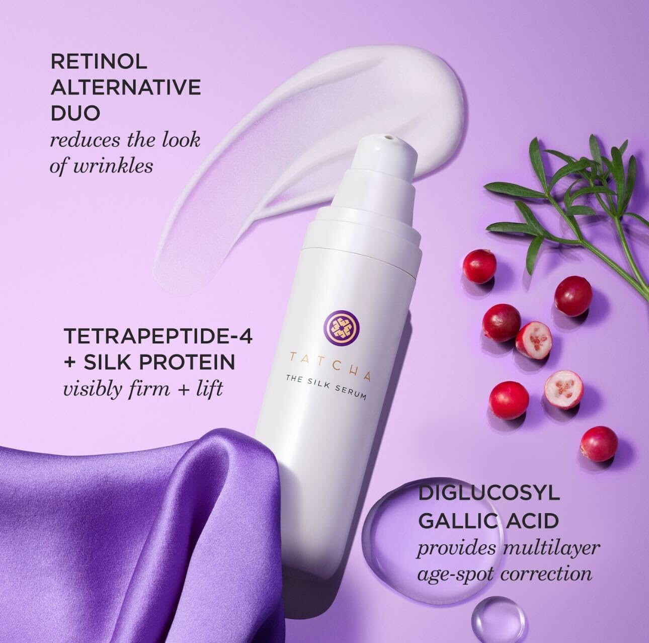 Tatcha application step image highlights simple at-home routines.