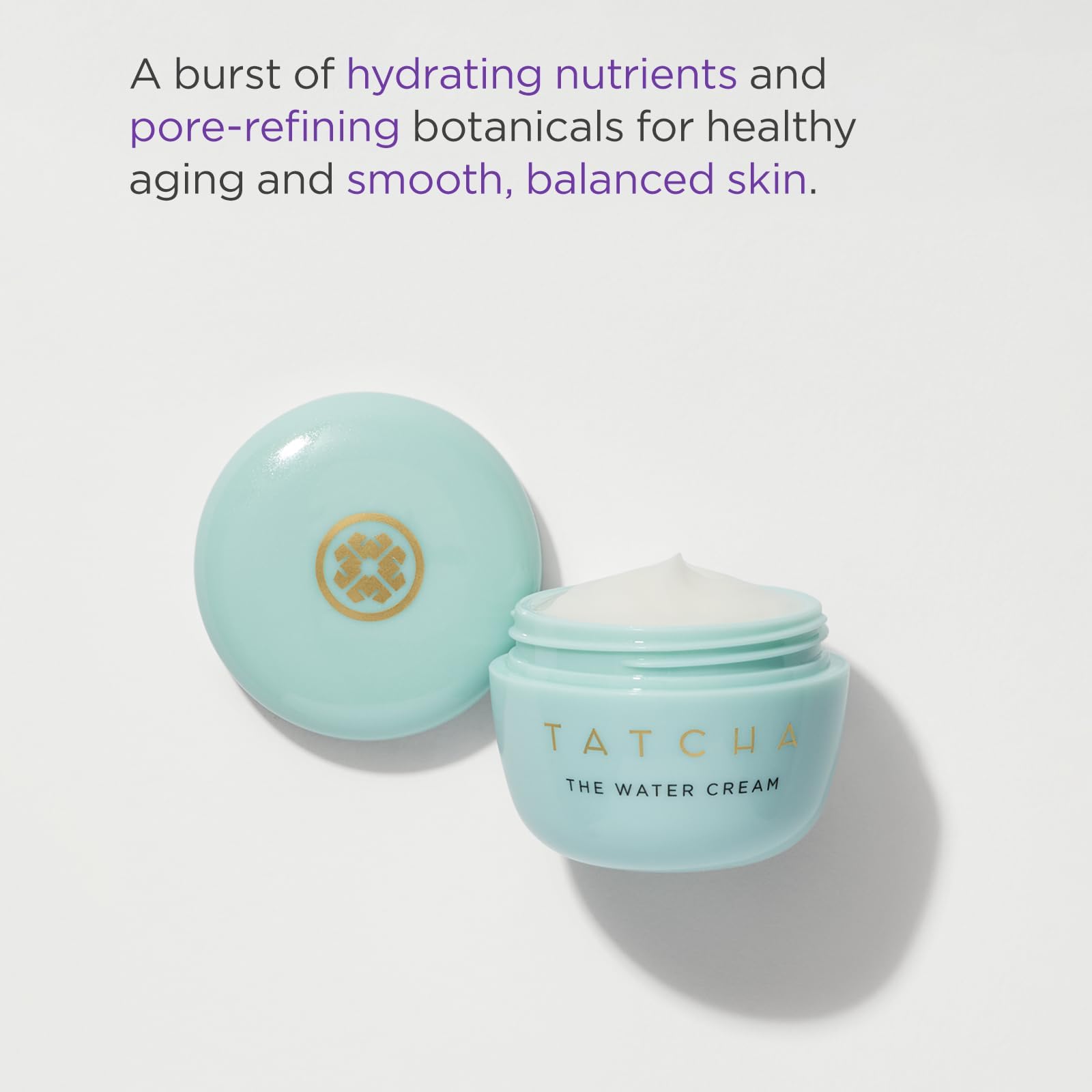 Tatcha The Starter Ritual Set packaging sits elegantly to showcase a balanced daily routine
