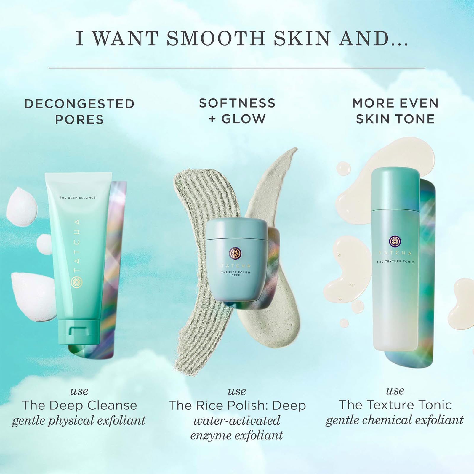 TATCHA Texture Tonic packaging highlights brand education initiatives
