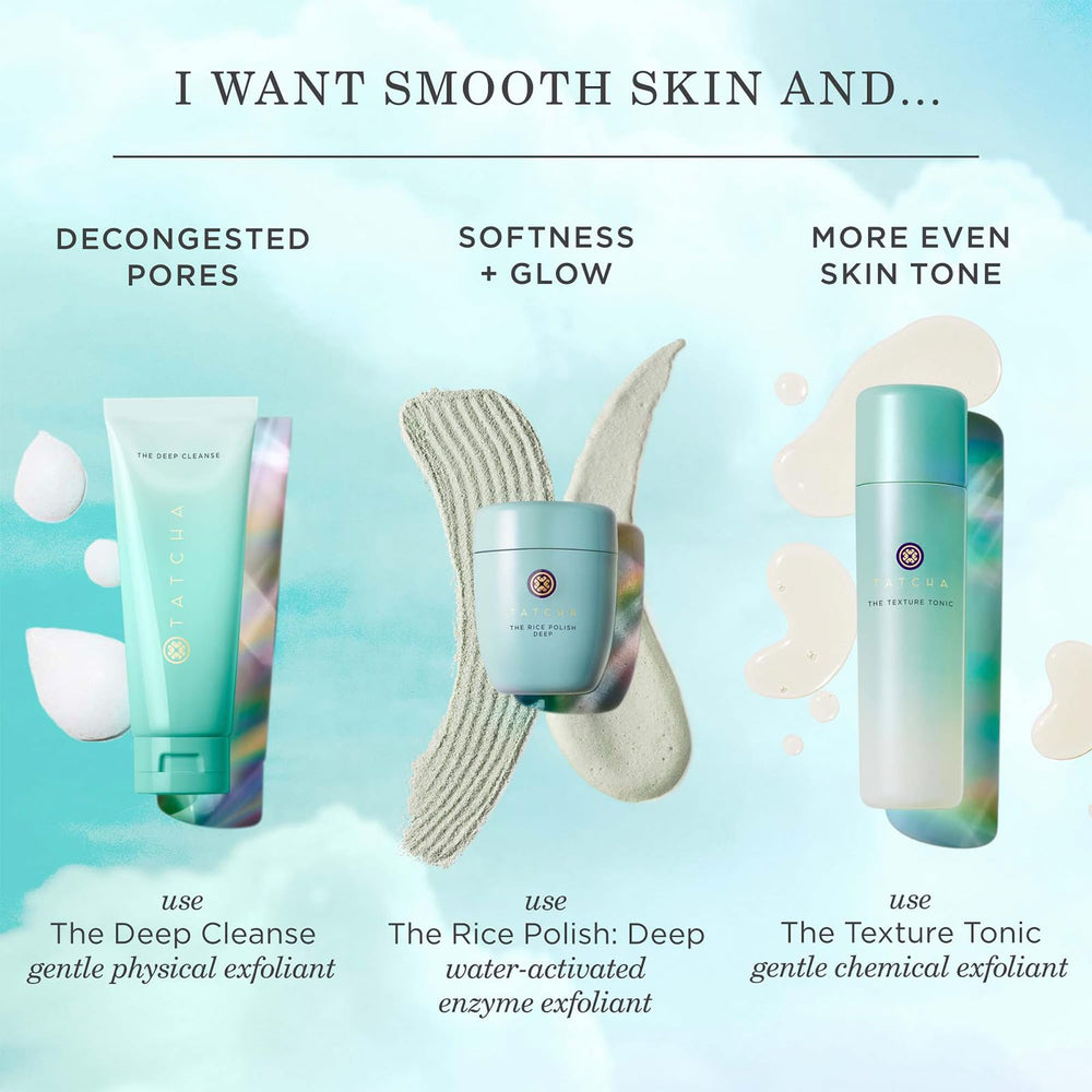 TATCHA Texture Tonic packaging highlights brand education initiatives
