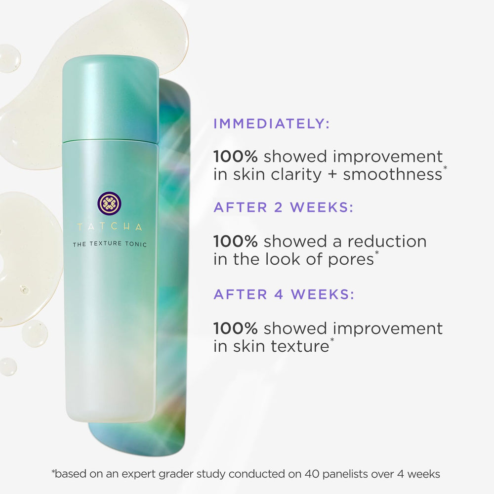 TATCHA Texture Tonic with niacinamide shown for even tone