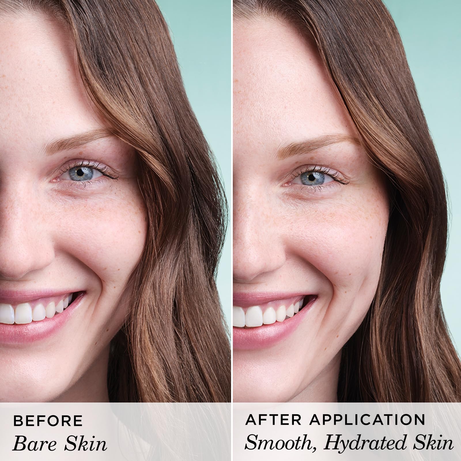 TATCHA Water Cream texture application shows smooth, non-greasy hydration.