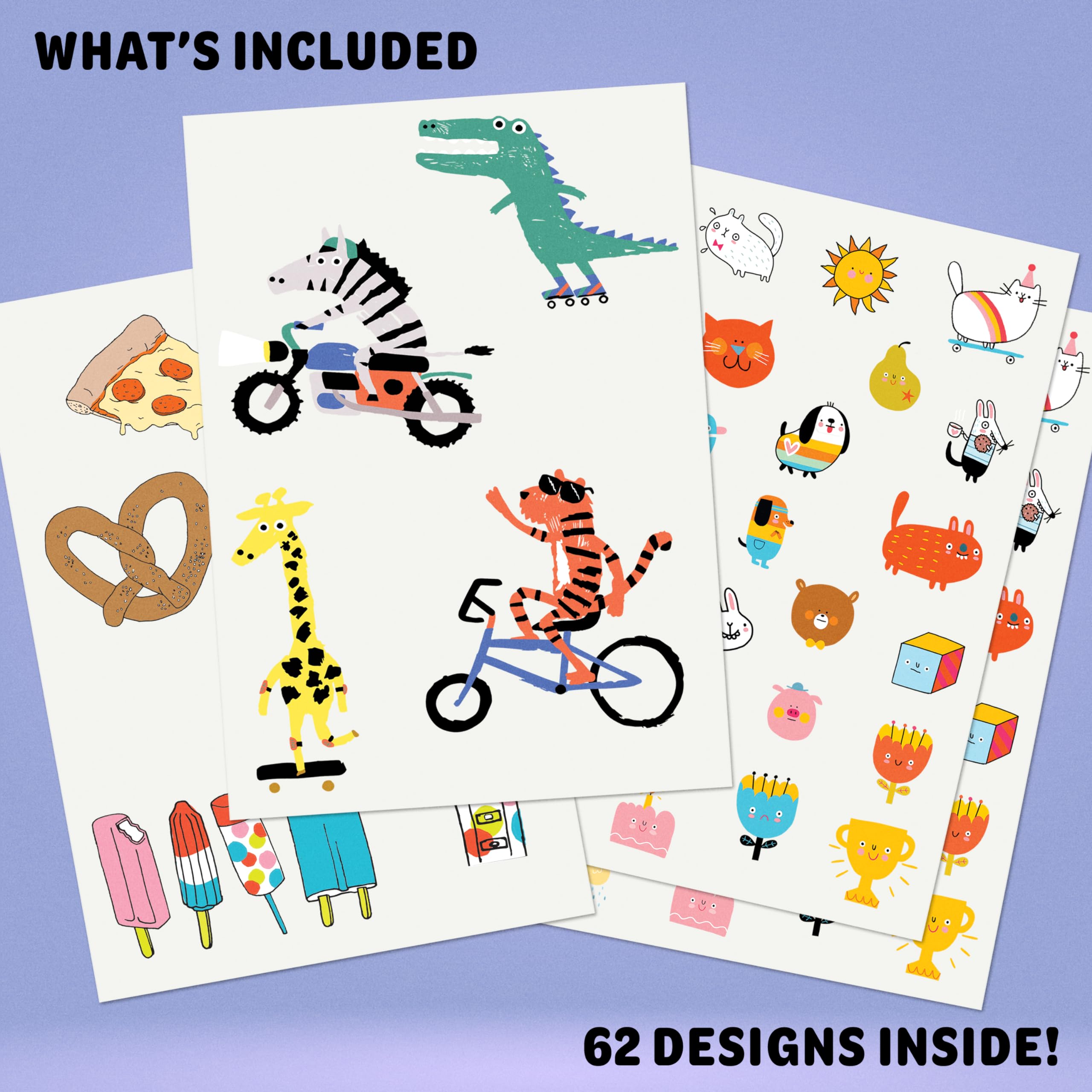 Tattly Kids pear tattoo adds fresh, fruity charm for snack-themed crafts