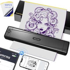 TATTMUSE tattoo stencil printer portable ready for on-the-go use and travel setup