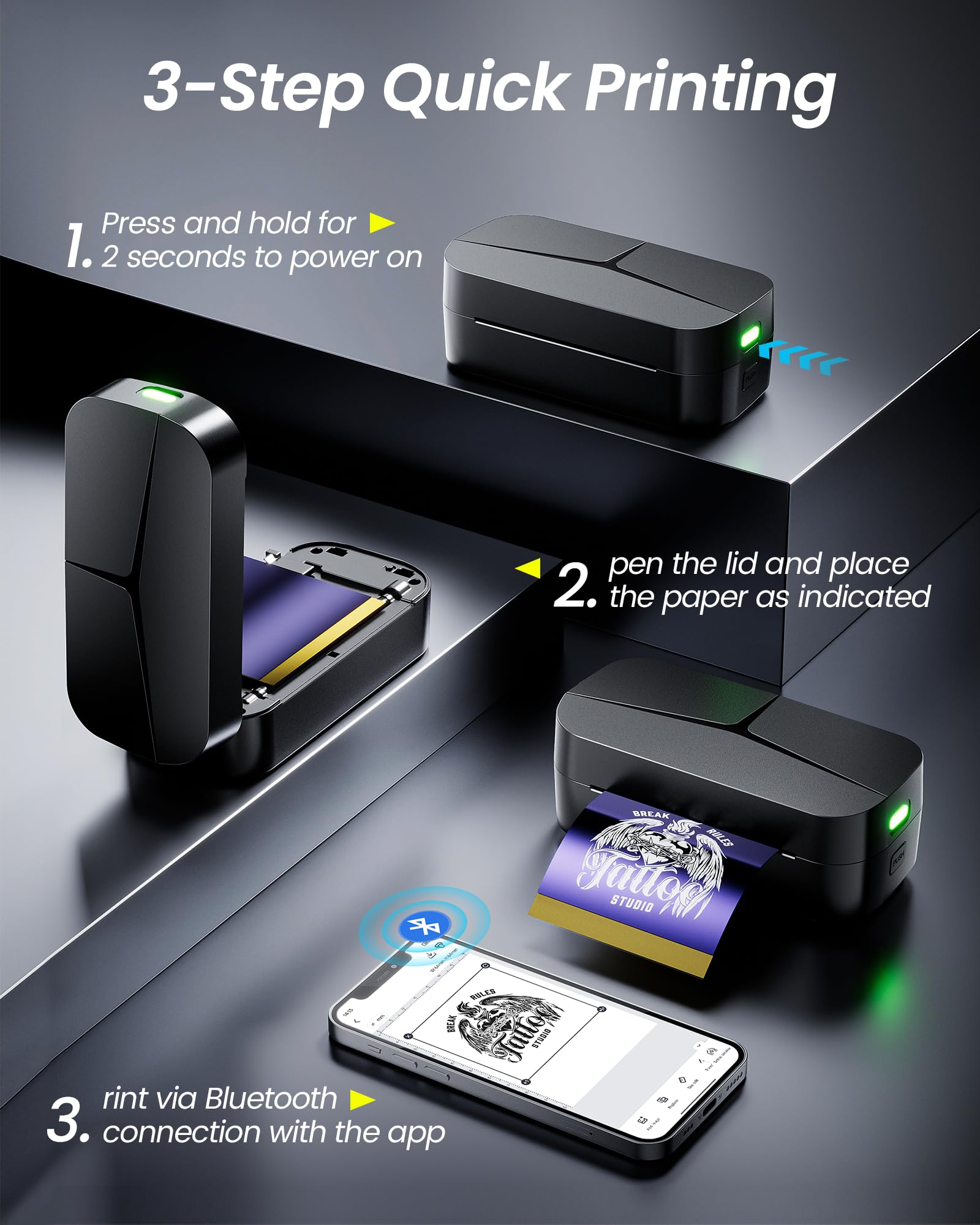 TATTMUSE TP32 compact travel kit for conventions and events