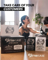 Tattoo Care cruelty-free propolis and vitamins image emphasizes nourishing tattoo skin during healing.