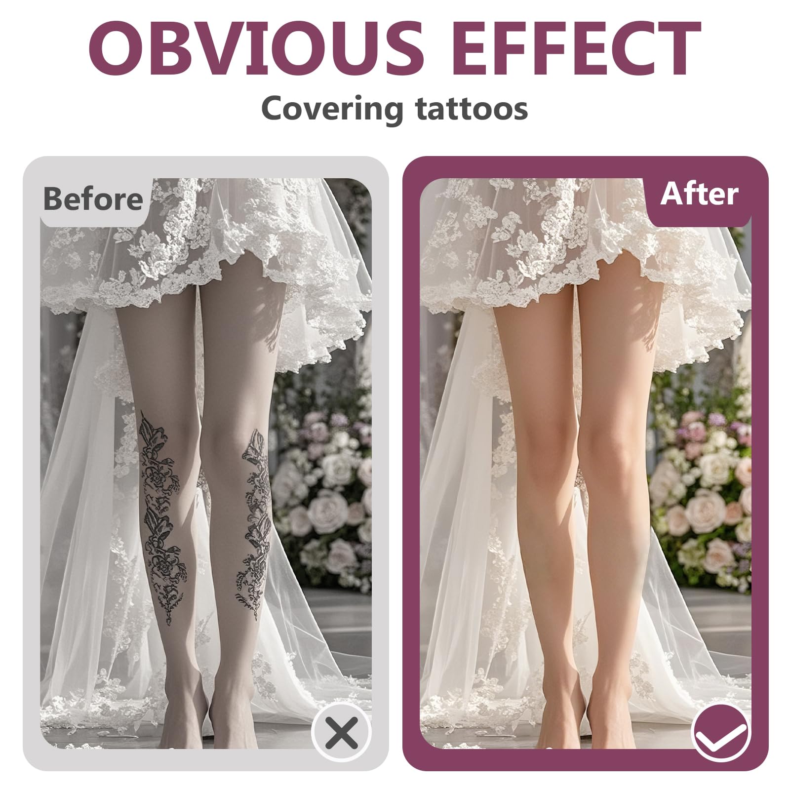 Tattoo Cover Up Cream application steps guide for quick concealing results.