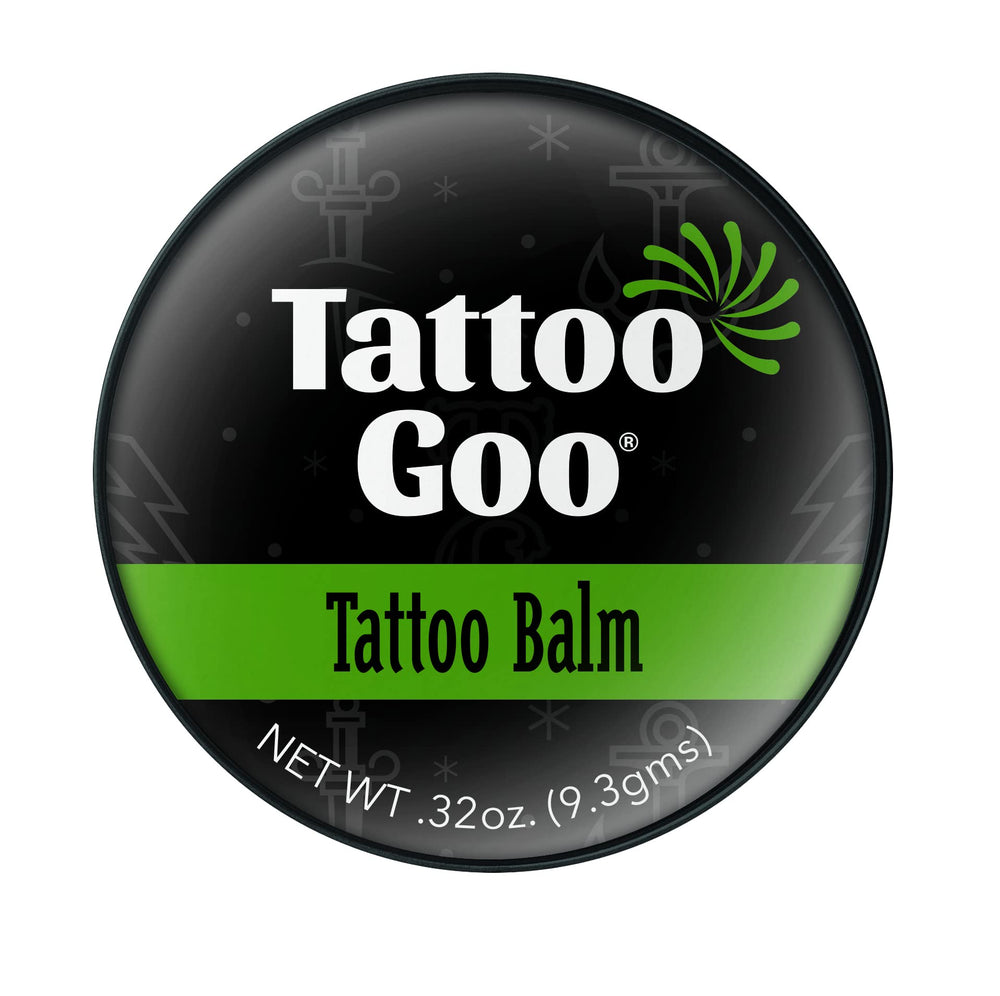Tattoo Goo duo-pack display promotes a convenient healing routine.