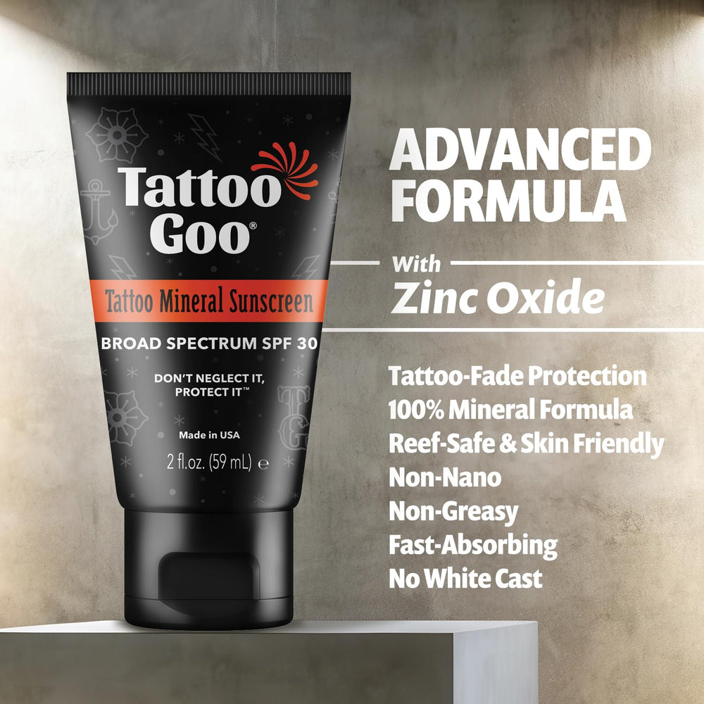 Zinc oxide ingredient label shows fragrance-free formula.