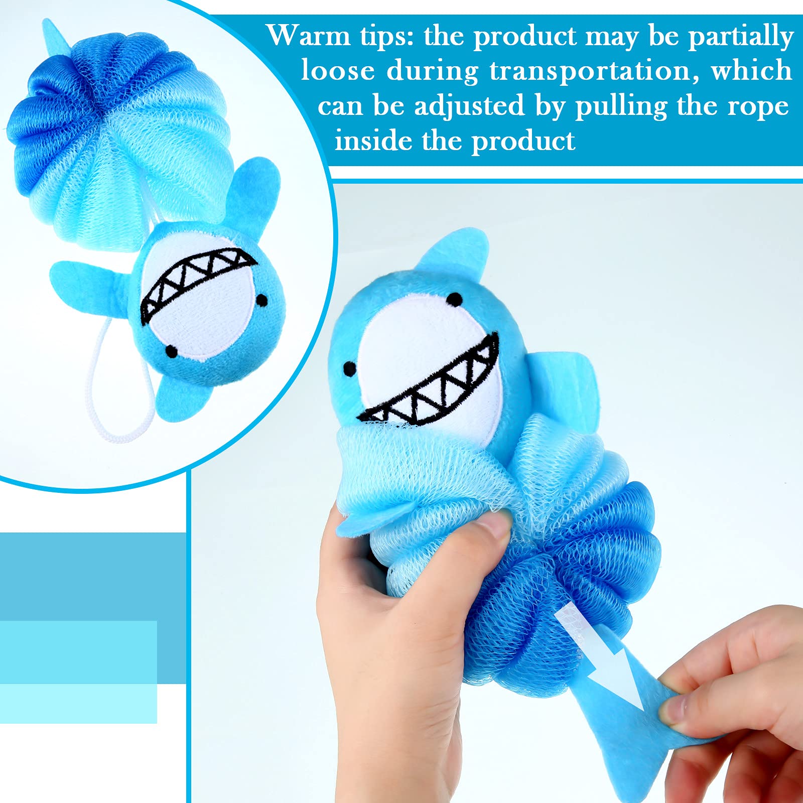 Tatuo animal bath loofah bear style: adorable design supports daily washing
