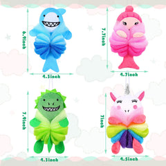Tatuo animal bath loofah cat style: playful sponge enhances bath time