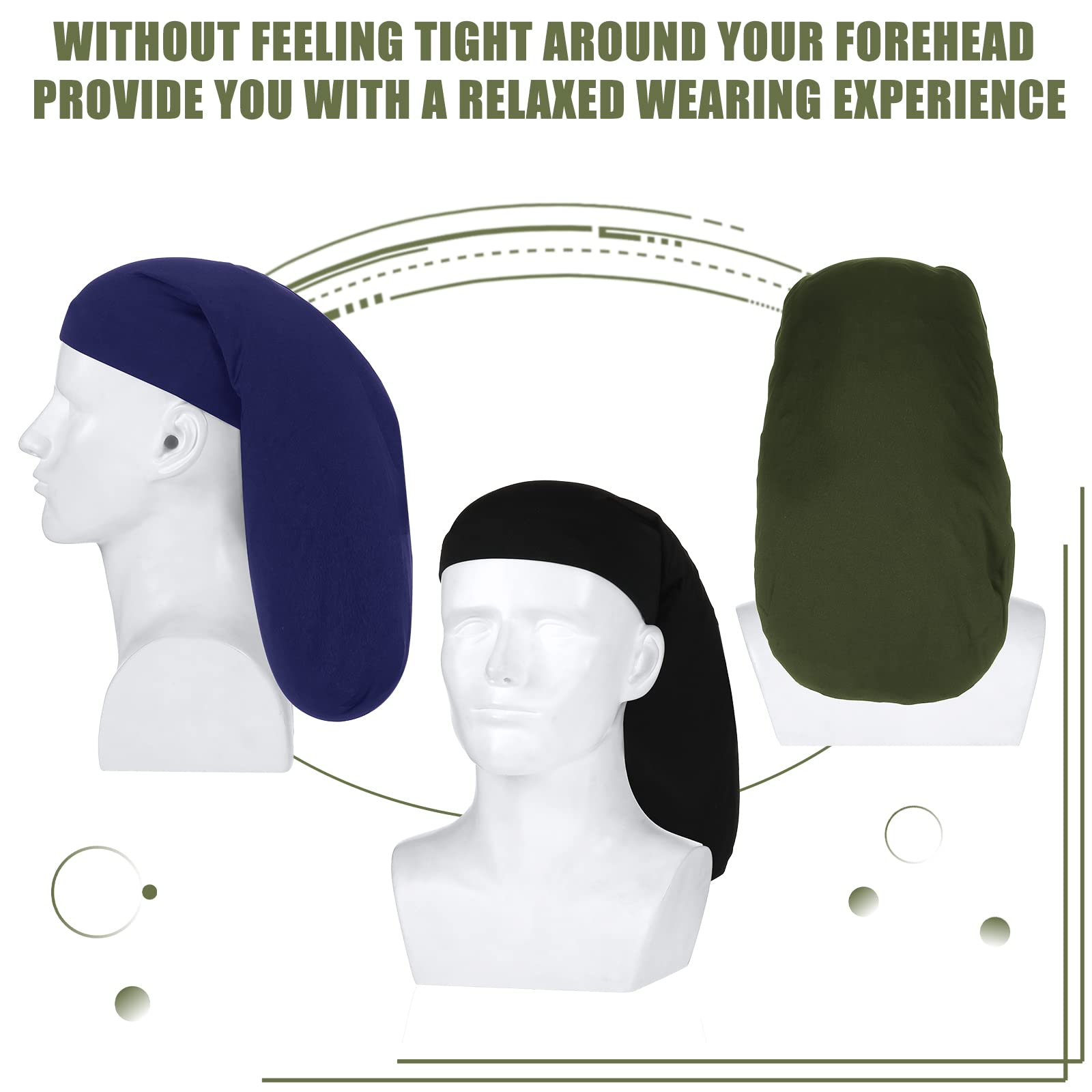 Tatuo dread cap four-piece pack for rotation or sharing
