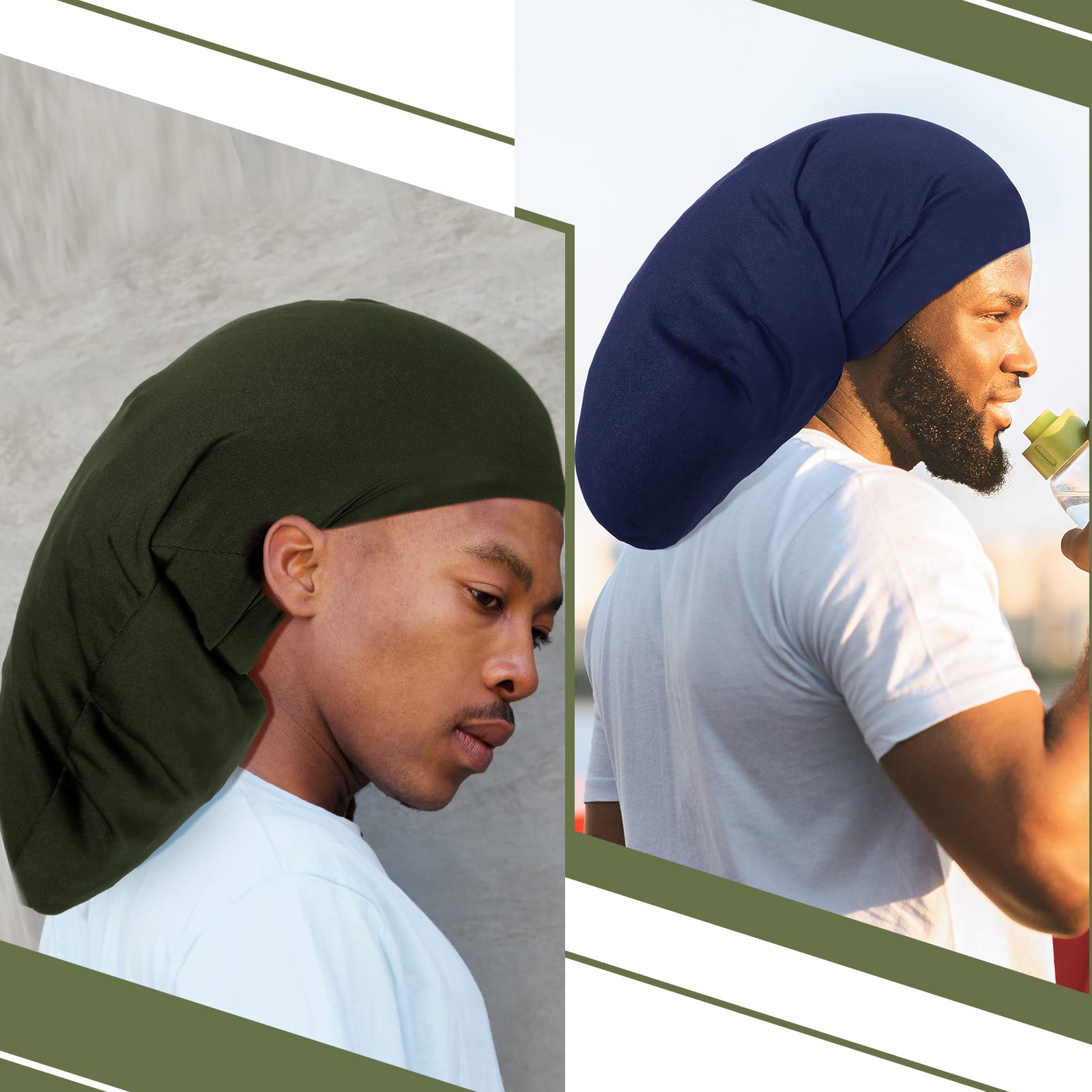 Tatuo dread cap washable and reusable for long-term hair care