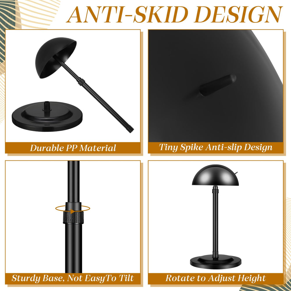 Tatuo hat-display-stand shows versatile use for hats or cosplay display
