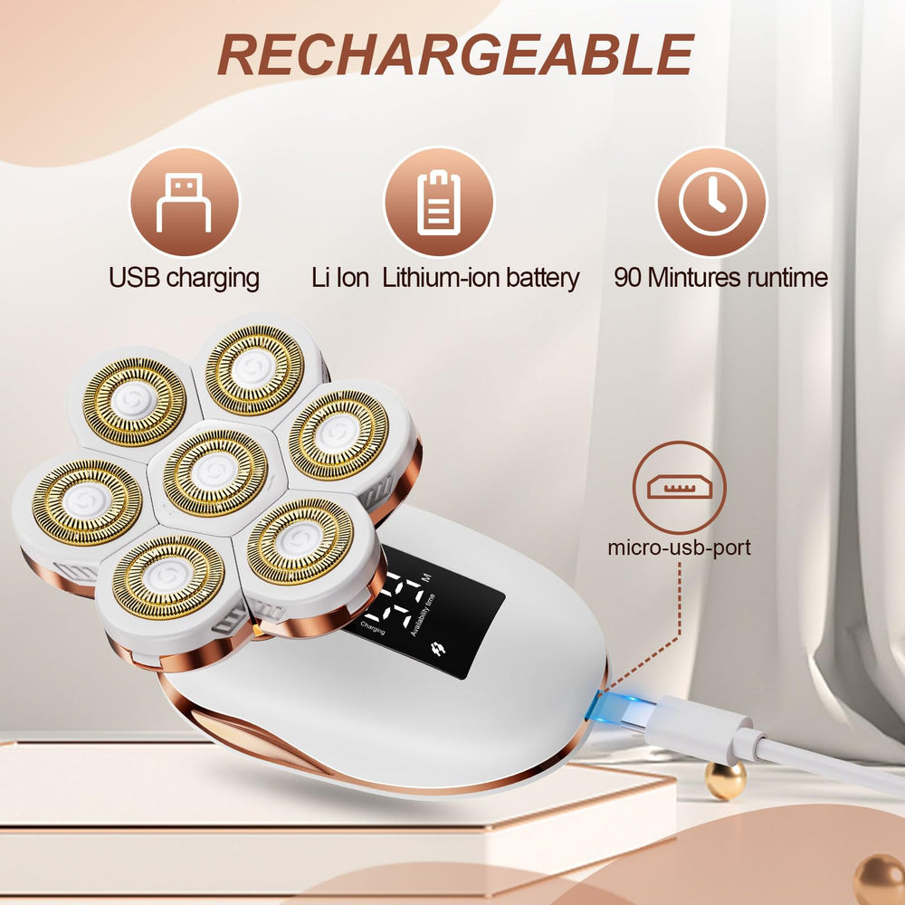 TAYAYO 2-in-1 water-resistant design enables shower-safe grooming