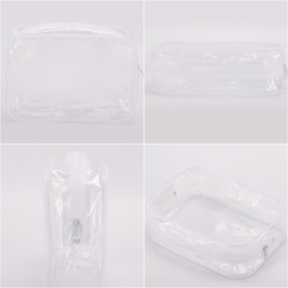 Tbestmax clear PVC material close-up highlighting transparency.