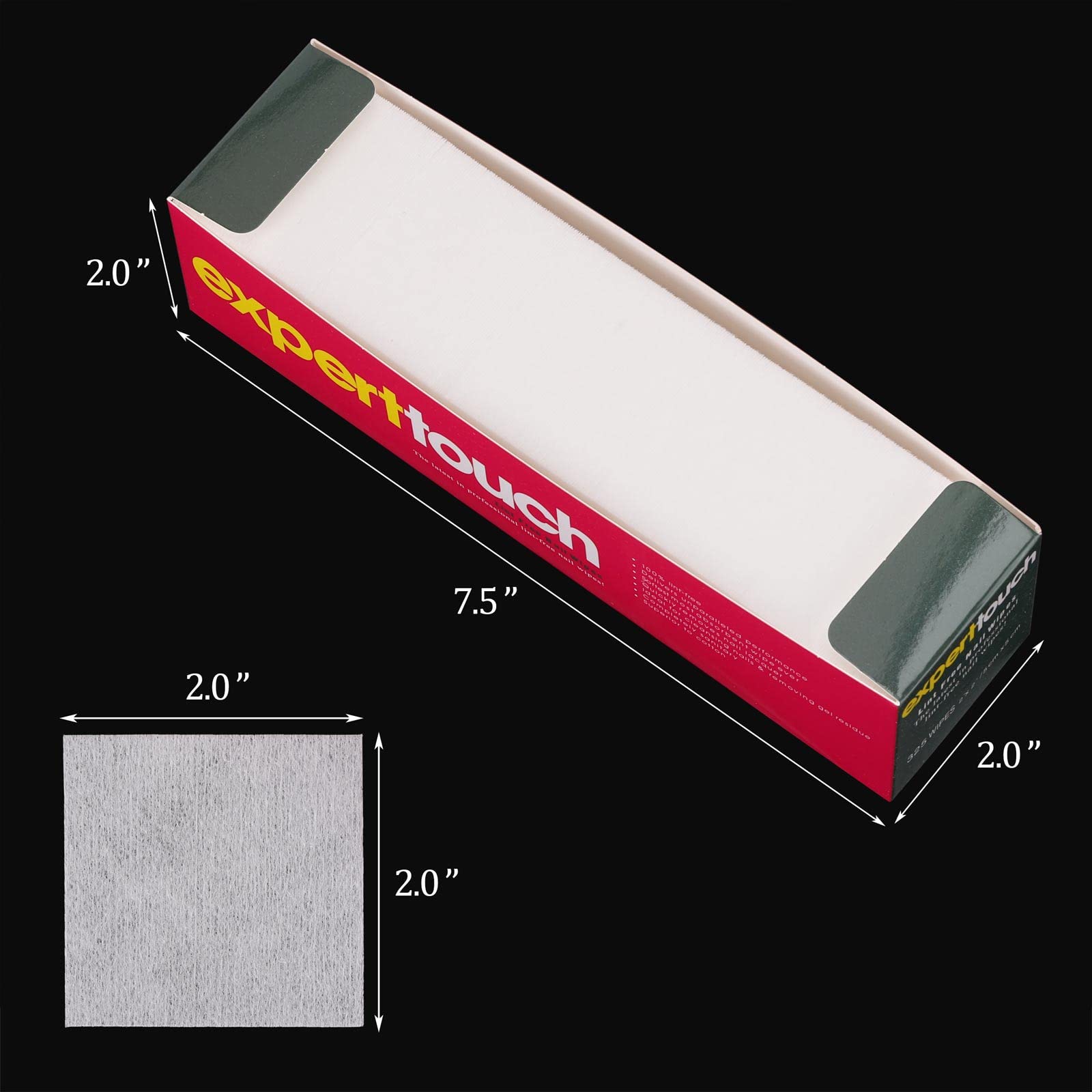 Tbestmax lint-free nail wipes disposable design speeds up nail-art prep.