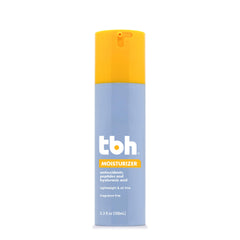 TBH Kids oil-free face moisturizer bottle delivers lightweight hydration for tweens.