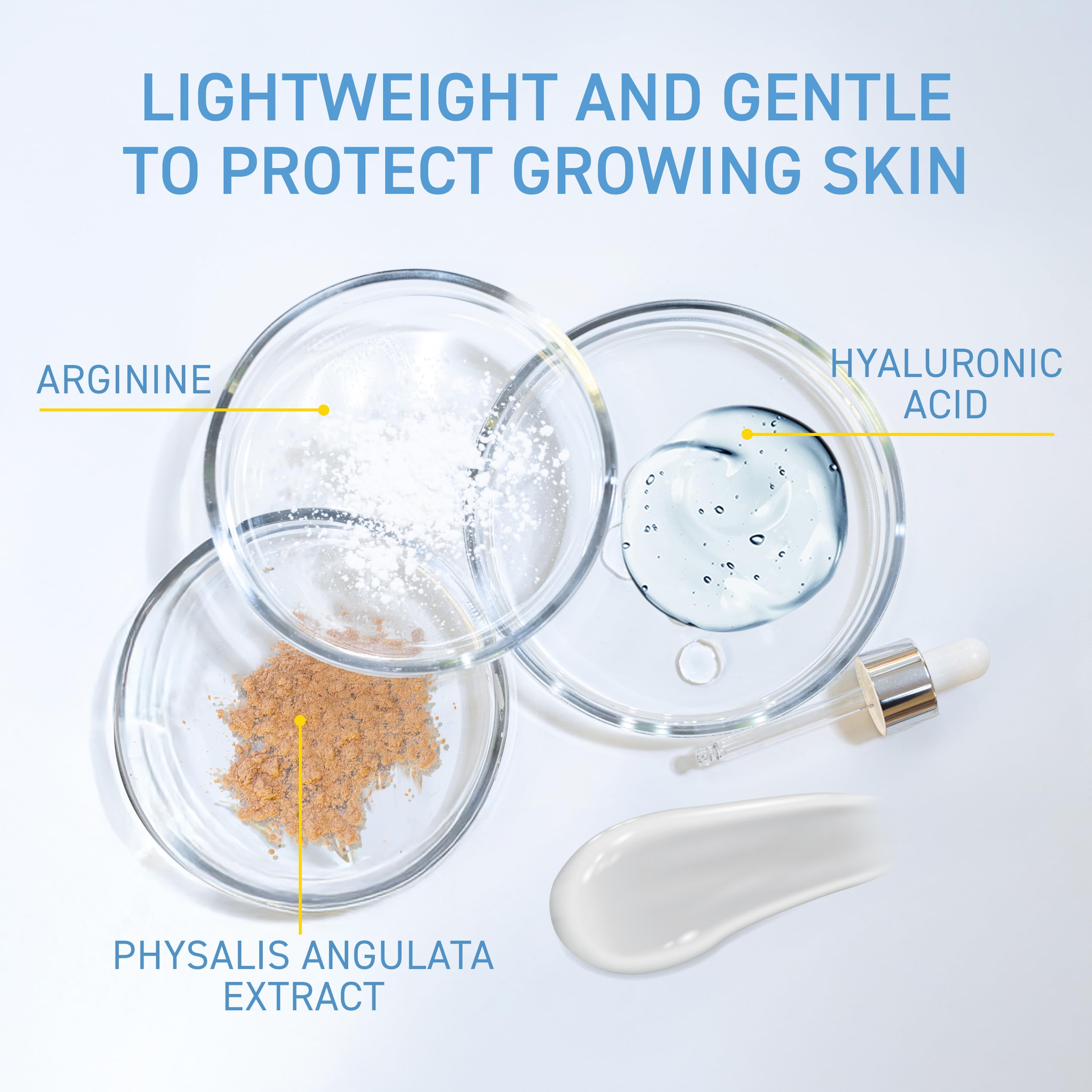 TBH Kids moisturizer in daily routine demonstrates easy application after cleansing.