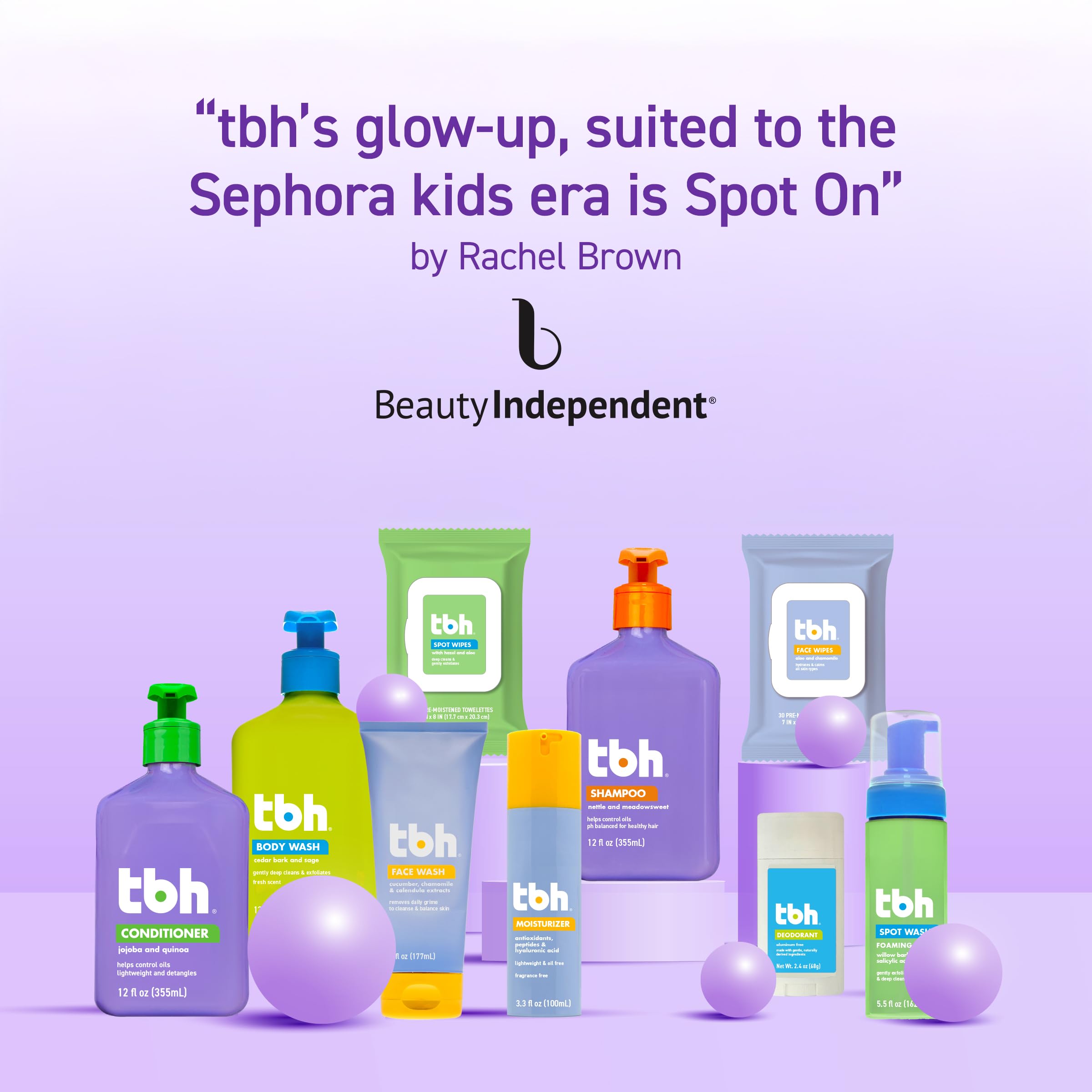 TBH Kids Moisturizer and Deodorant Stick, daily hydration and long-lasting freshness.