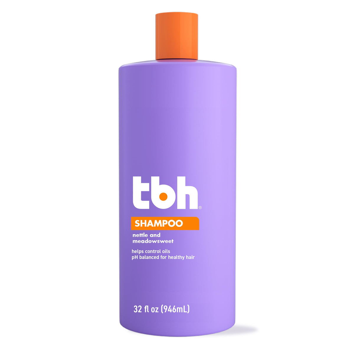 TBH Teen & Kids Shampoo bottle pour showing gentle cleansing
