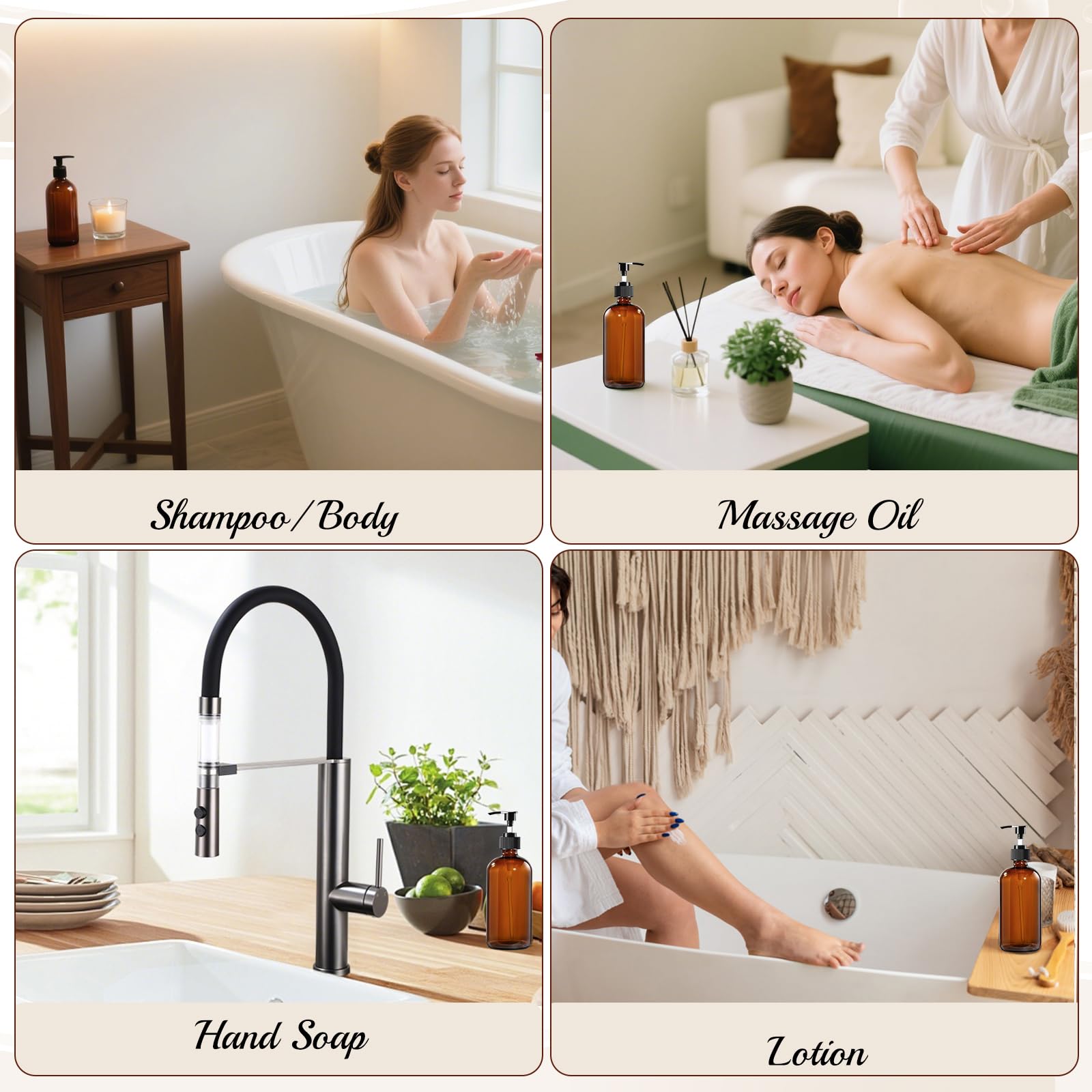 TBWIND waterproof labels for customizing gift sets and spa kits.