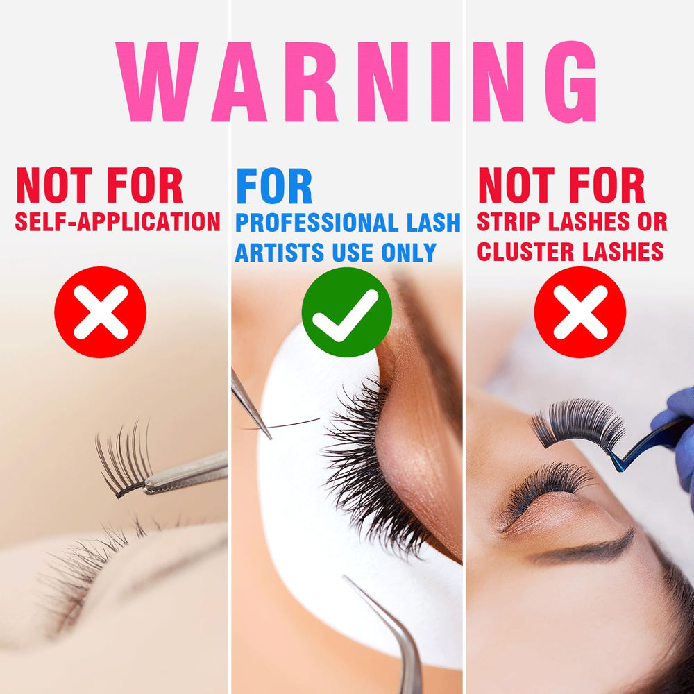TDANCE eyelash-extension-glue salon-use-only bottle shot