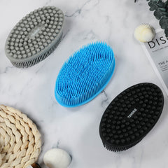 TDHDIKE silicone body scrubber 3-pack arranged for family use