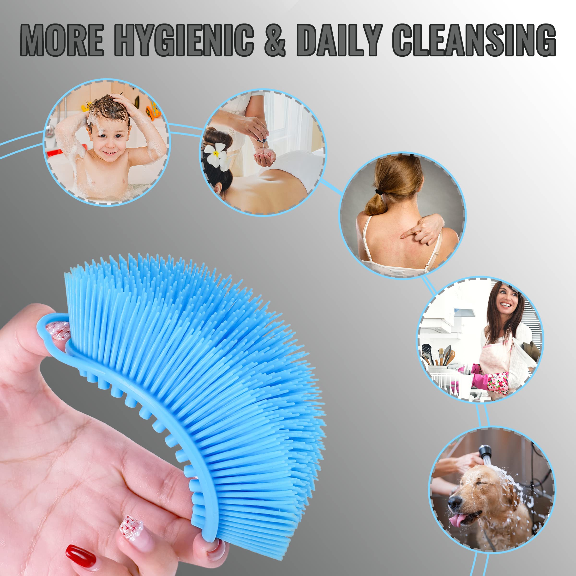 TDHDIKE acid resistant silicone scrubber material highlight for safe use