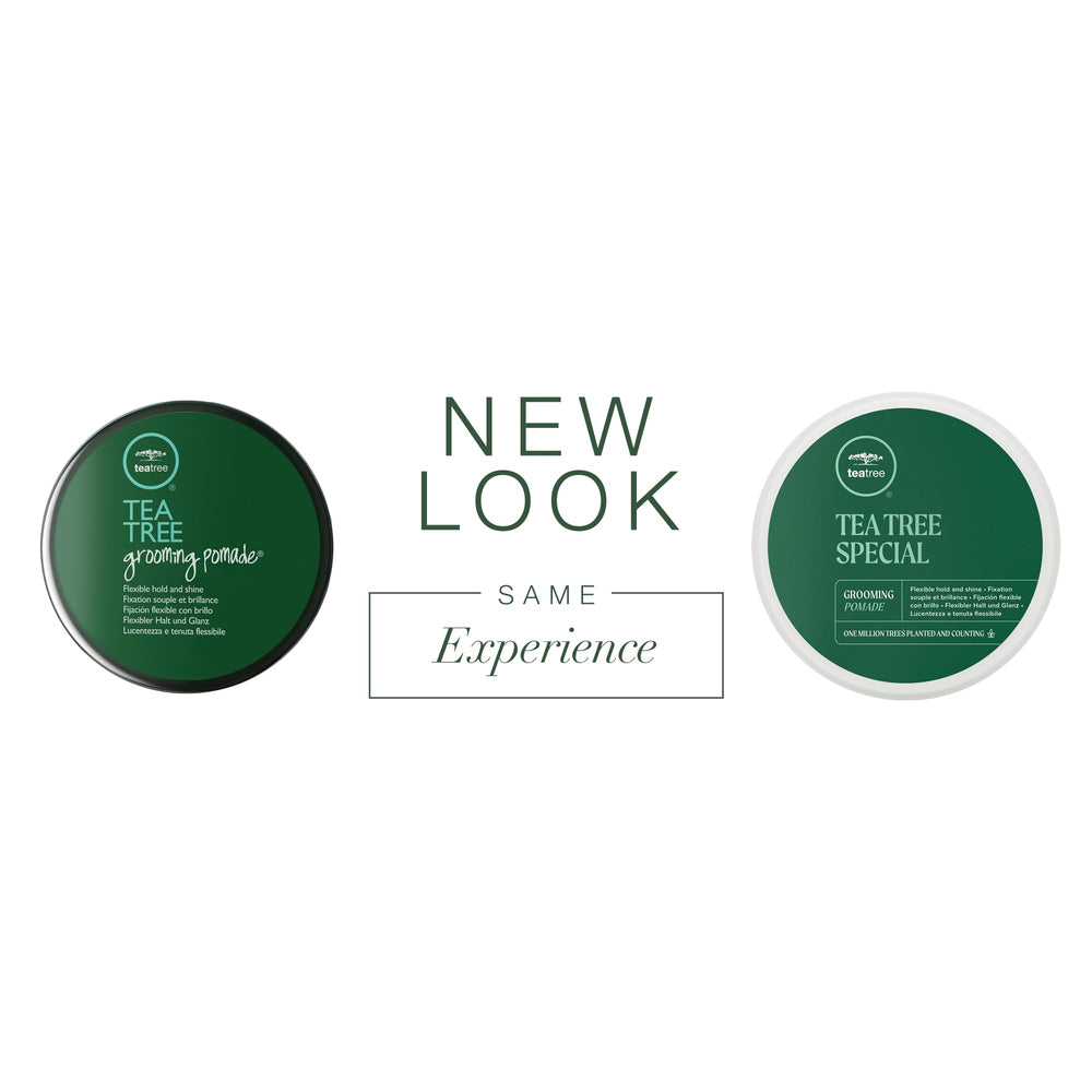 Waves and curls definition with Tea Tree Grooming Pomade closeup on texture.