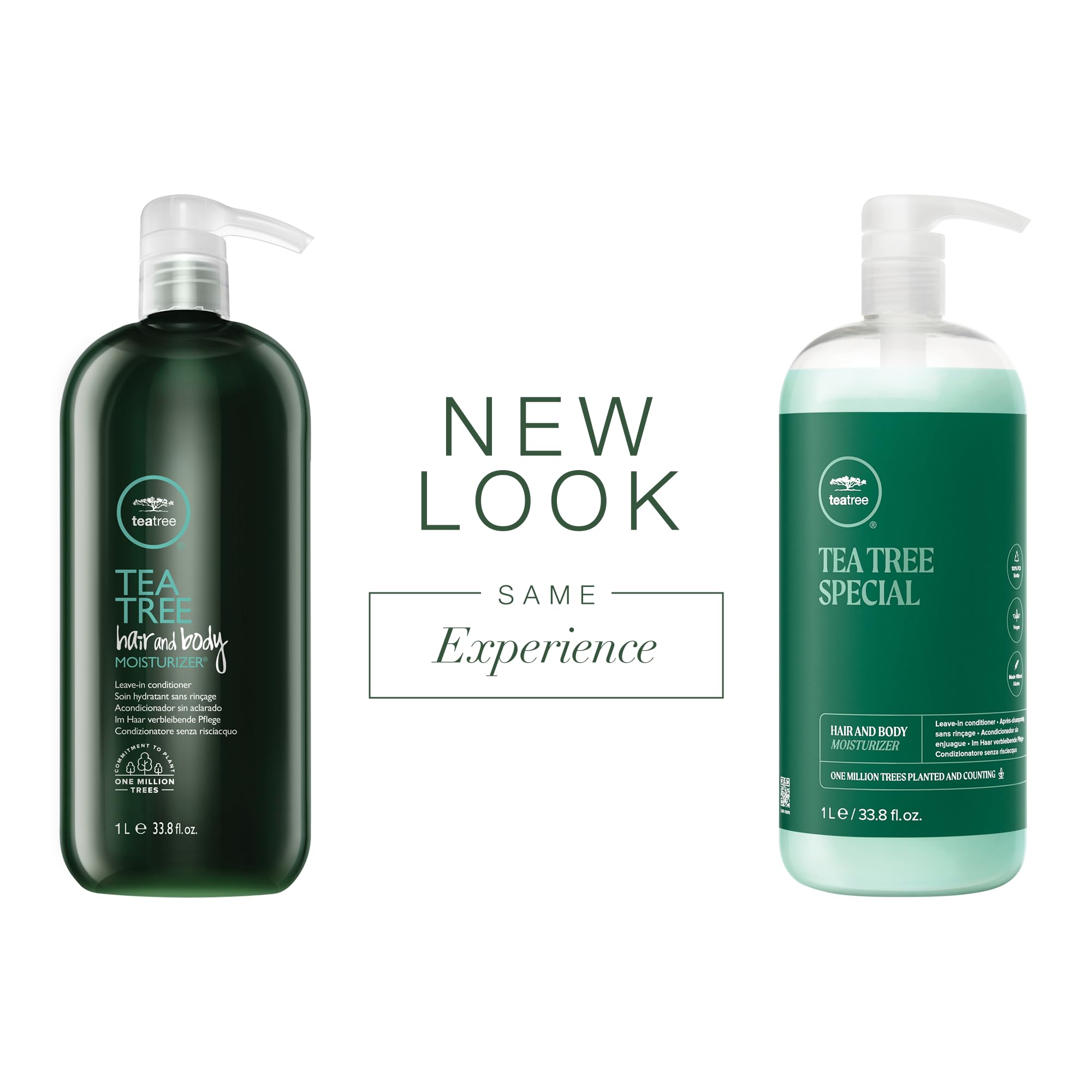 Tea Tree Moisturizer used as leave-in conditioner for smoother damp hair.