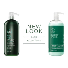Tea Tree Moisturizer used as leave-in conditioner for smoother damp hair.