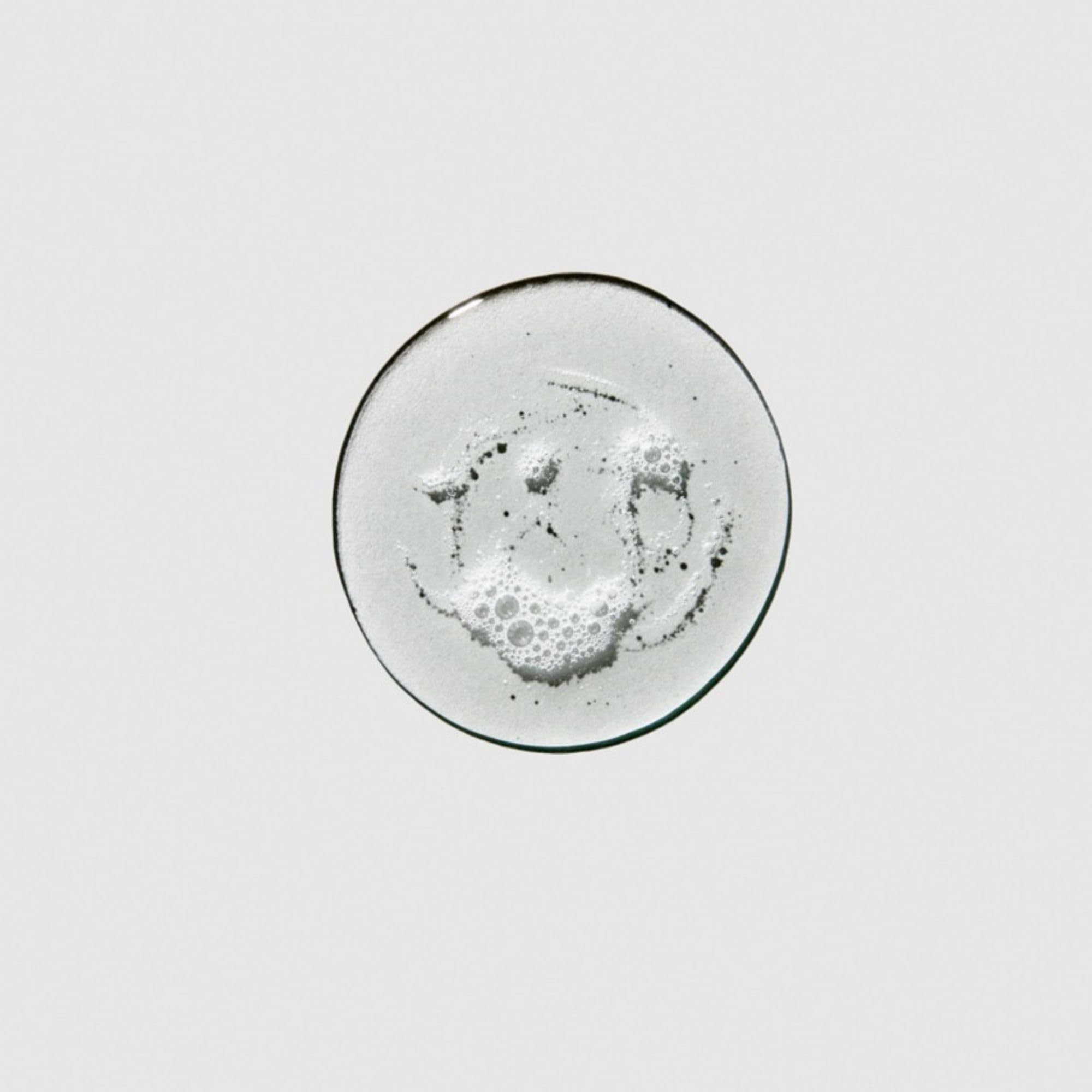 Tea Tree Hand Soap foamy lather demonstrates rich cleansing on the hands.