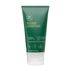 Tea Tree Lemon Sage Thickening Blowout Gel bottle pour for weightless volume.