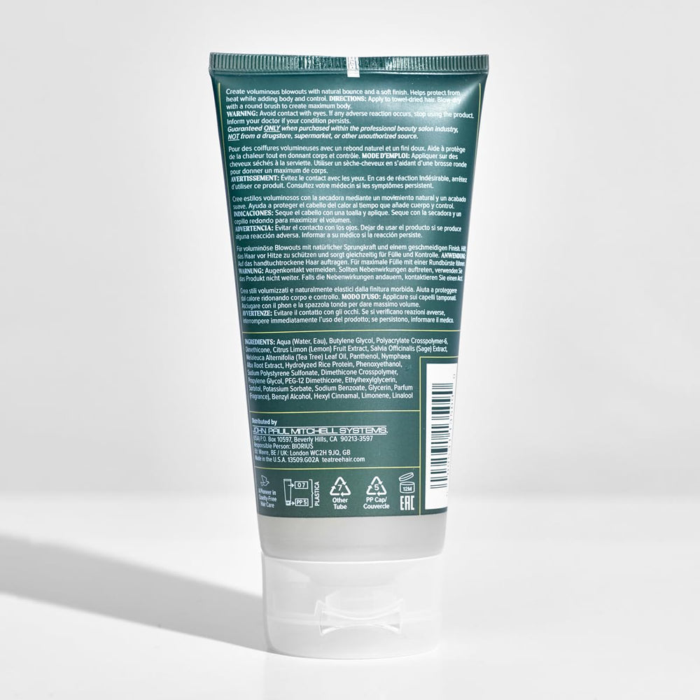 Tea Tree Lemon Sage fragrance close-up hints bright lemon coastal sage scent.