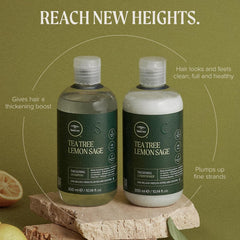 Tea Tree Lemon Sage fragrance notes evoke citrus and herbal freshness