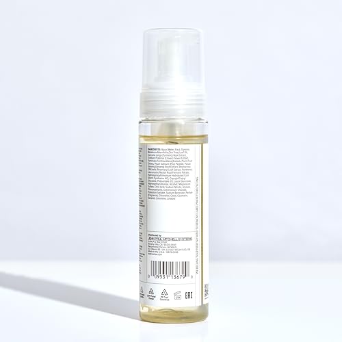 Tea Tree bottle color variation signals eco-friendly packaging and unique product experience.