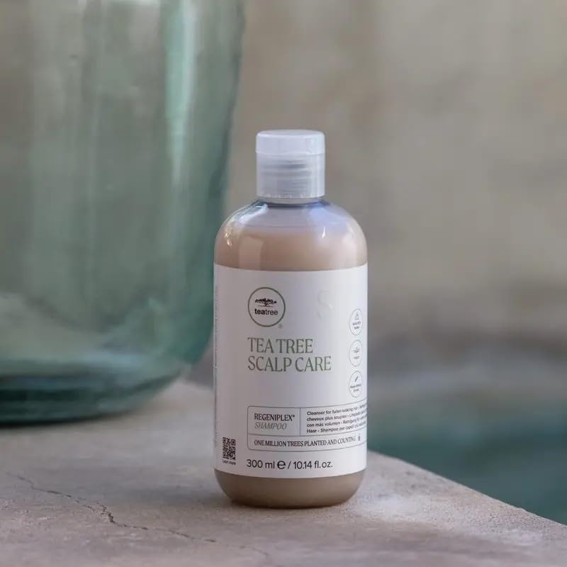 Tea Tree Scalp Care Regeniplex Shampoo Kakadu Plum ingredient highlight signals scalp nourishment.