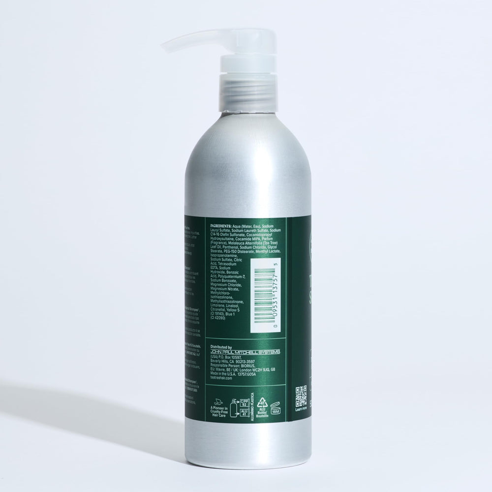 Tea Tree Special bottle reuse demonstrates sustainable packaging reuse for lower footprint