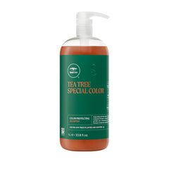 Tea Tree Special Color Shampoo bottle showing color-safe cleansing for dyed hair