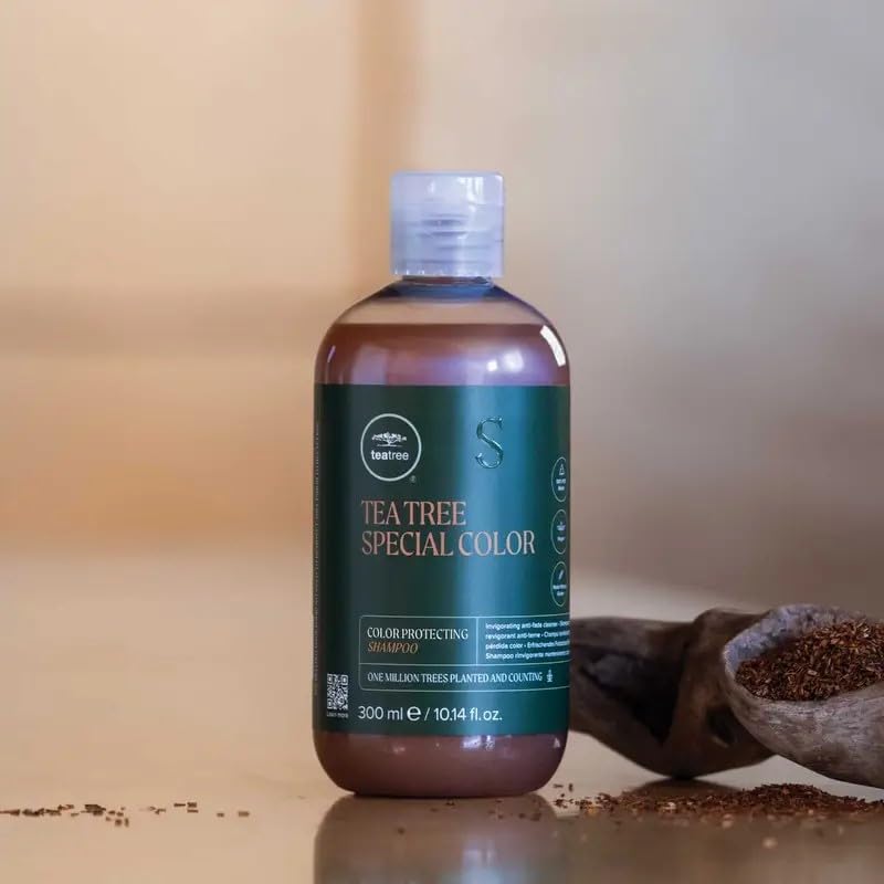 Tea Tree Special Color Shampoo fragrance notes of bergamot and orange blossom