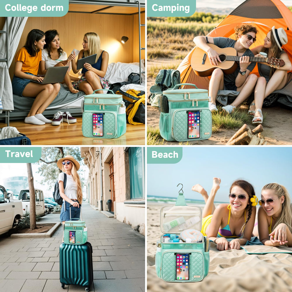 Tealari foldable, travel-friendly design saves space in luggage.