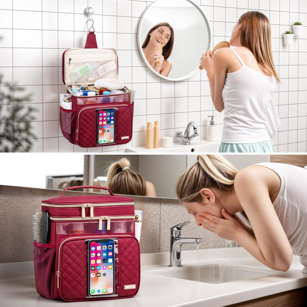 Tealari bag with breathable mesh panels promoting quick drying after use.