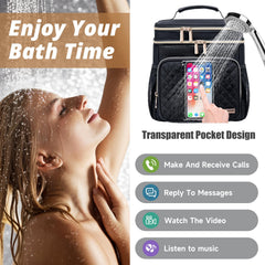 Tealari toiletry bag breathes through PVC mesh for fast drying and ventilation.