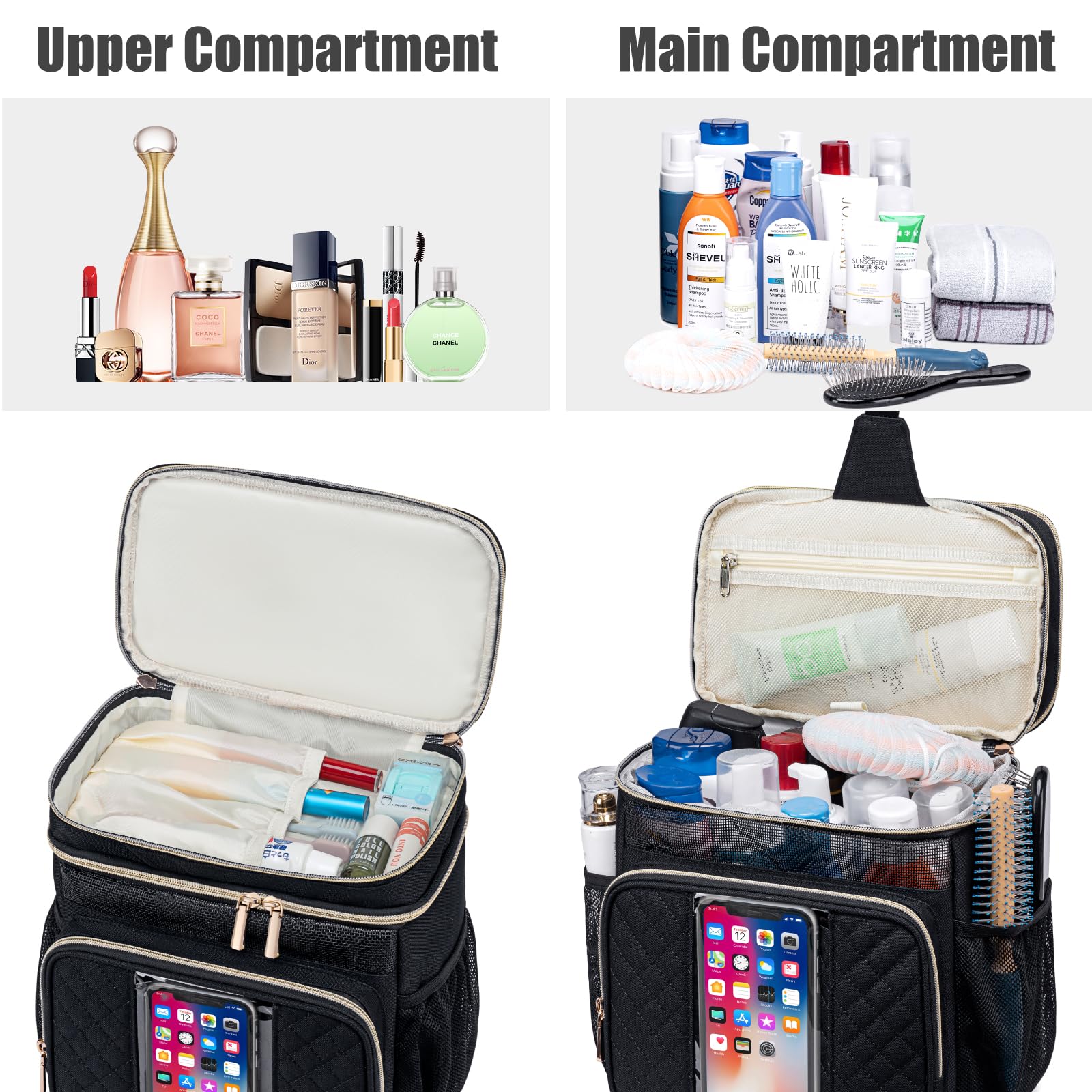 Tealari bag folds compactly for space-saving storage during travel.