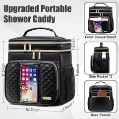 Tealari transparent phone pocket keeps phone accessible for calls or entertainment while traveling