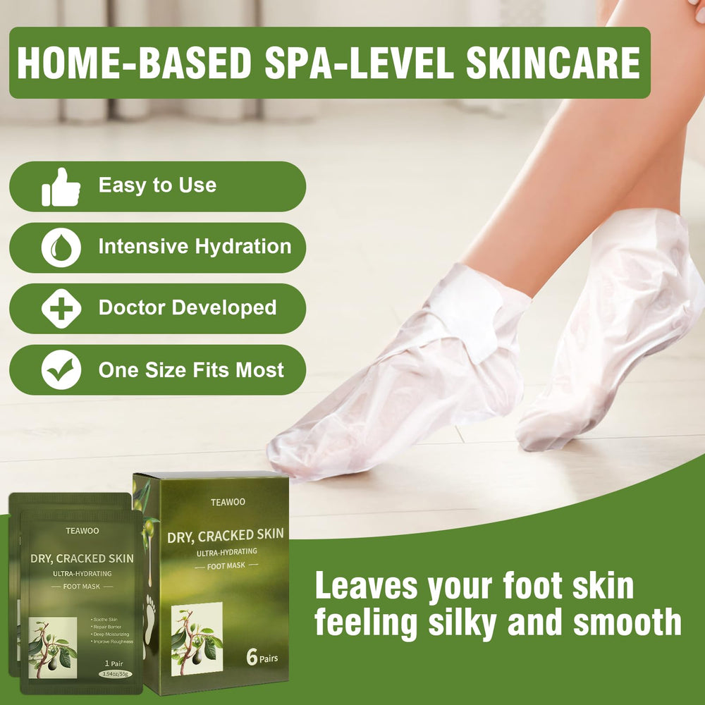 TEAWOO foot care 15-minute use demonstrates quick hydration session