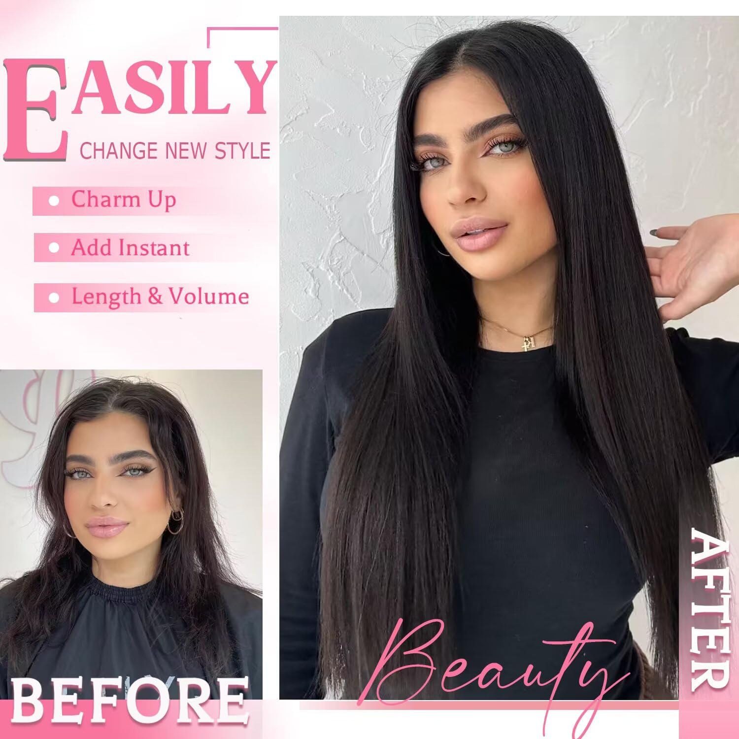 Tebelove Brazilian Remy hair extensions showcase premium real human hair quality