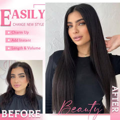 Tebelove Brazilian Remy hair extensions showcase premium real human hair quality
